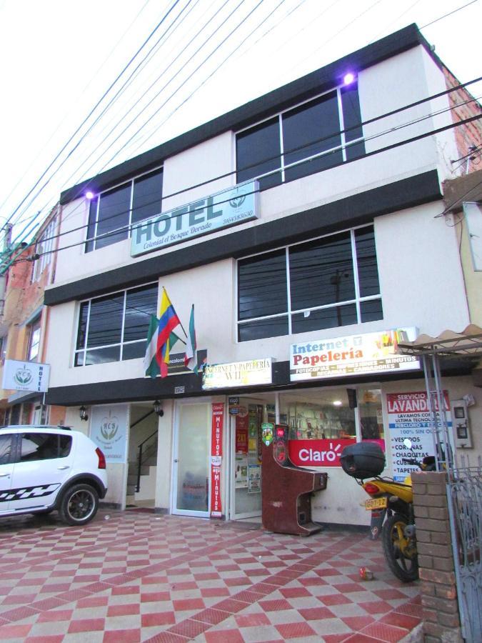 Hotel Colonial El Bosque Dorado Tunja Exterior foto